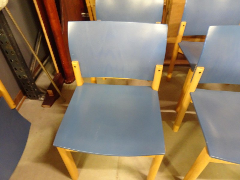 6 design stoelen "Kusch+Co"