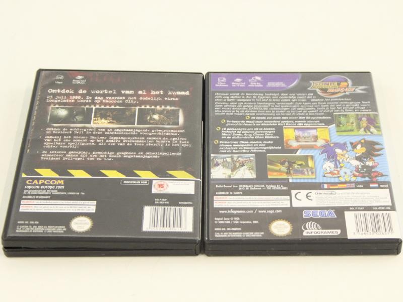 Set van 2 GameCube spelletjes