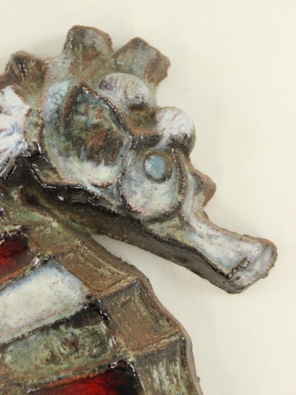 Decoratief object – keramisch zeepaard