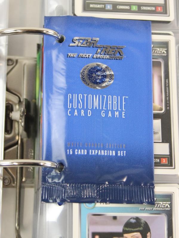 Grote collectie Star Trek Customizable Game Cards (Ca. 1200 stuks)