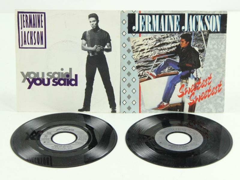 Set van 8 singles - de 3 bekendste Jackons