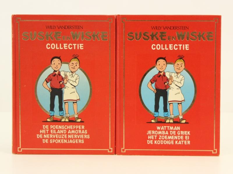 Collectie 11 Suske en Wiske Boeken HC - Lekturama - 45 Verhalen