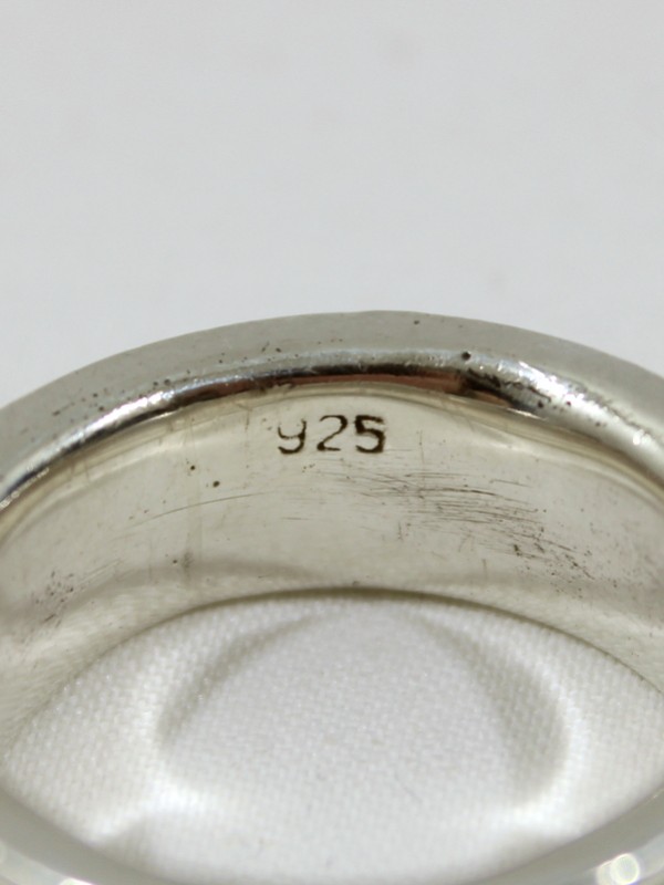 Dubbele 925 Zilveren Ring