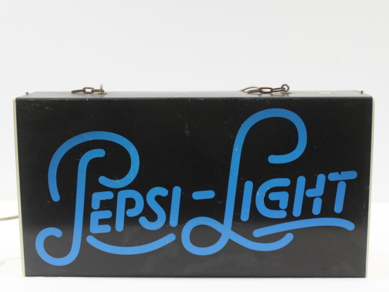 Vintage Pepsi Light Lichtreclame