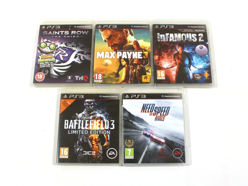 5 PS3 Games
