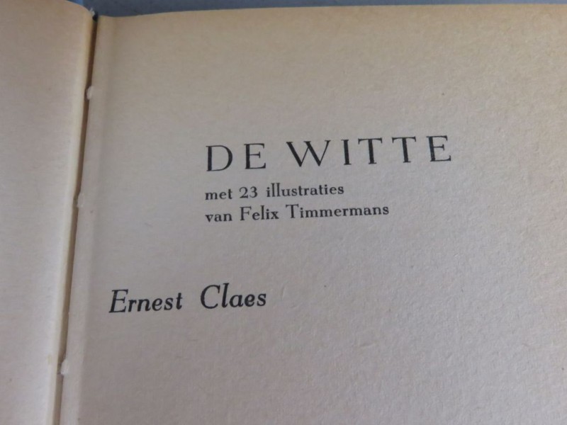 Boek - De Witte