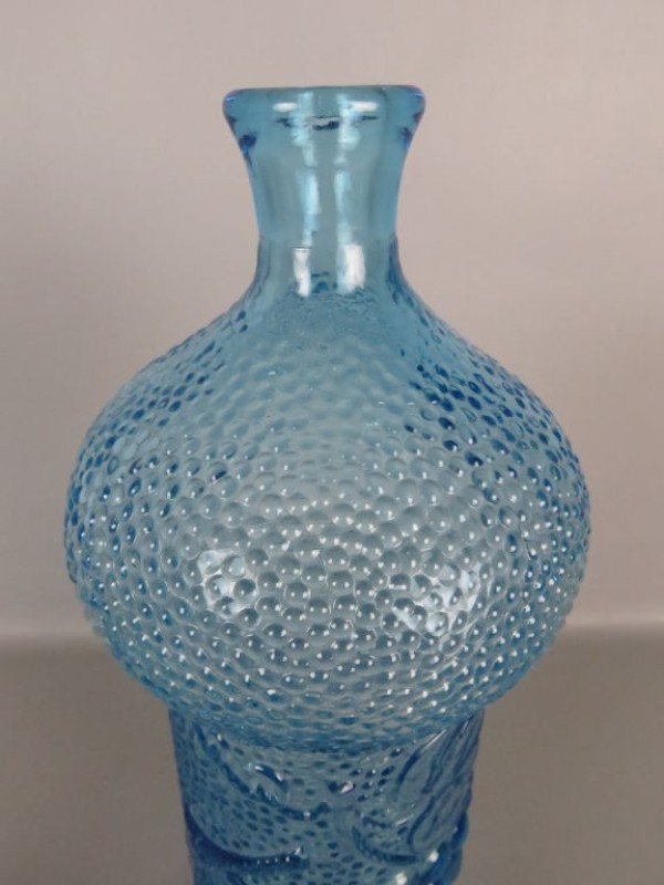 Vintage Italiaans Empoli Glass decanteerfles.