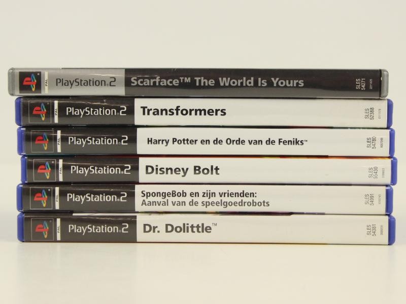 Lot van Hollywood geïnspireerde PlayStation 2 spelletjes