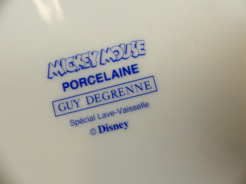 Disney Mickey Mouse borden - Guy Degrenne