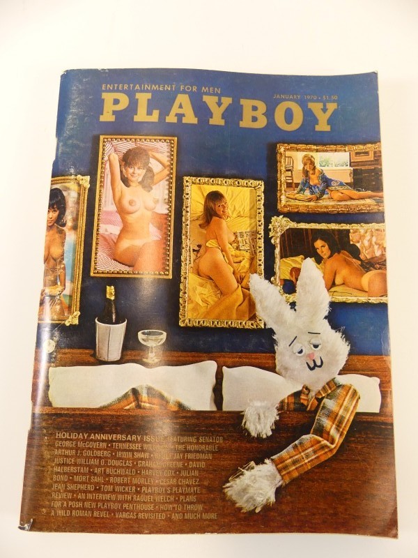 10 Playboy-magazines 1970