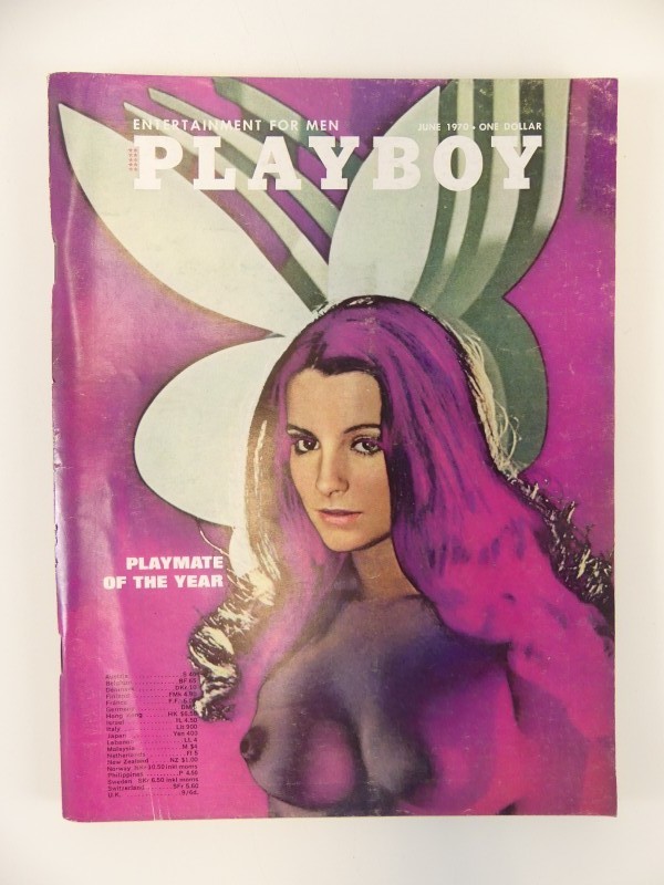 10 Playboy-magazines 1970