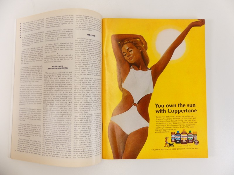 10 Playboy-magazines 1970