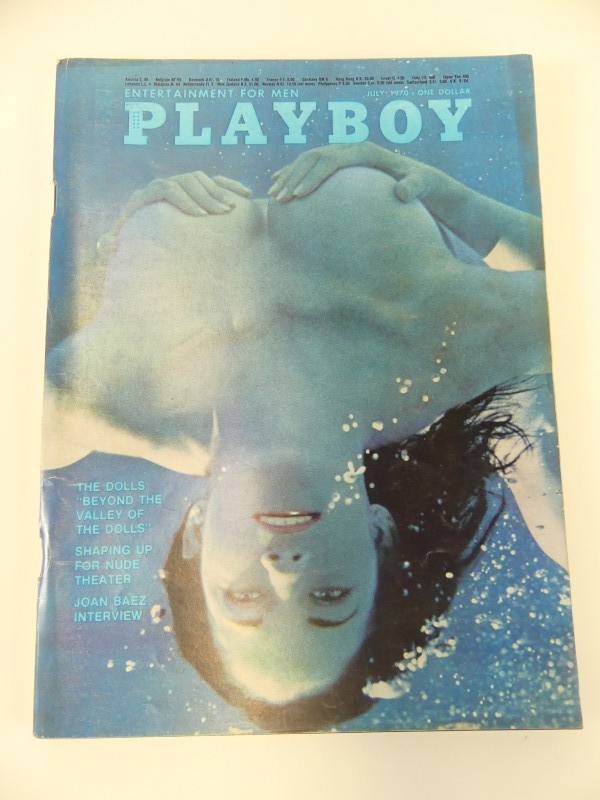 10 Playboy-magazines 1970