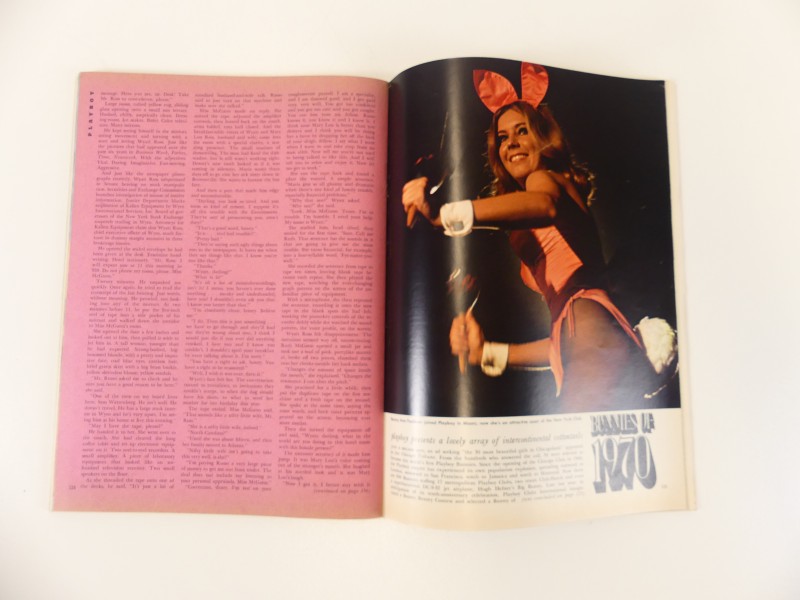 10 Playboy-magazines 1970