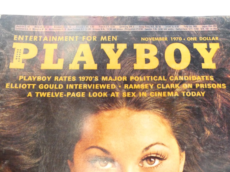 10 Playboy-magazines 1970