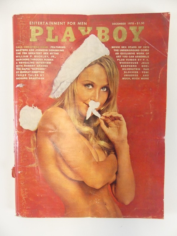 10 Playboy-magazines 1970
