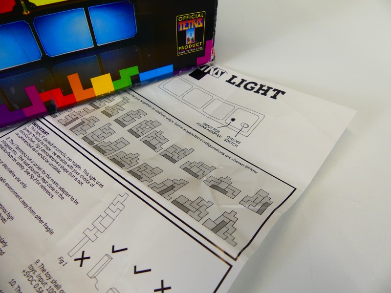 Sfeerlicht Stapelbaar Tetris Tafellamp