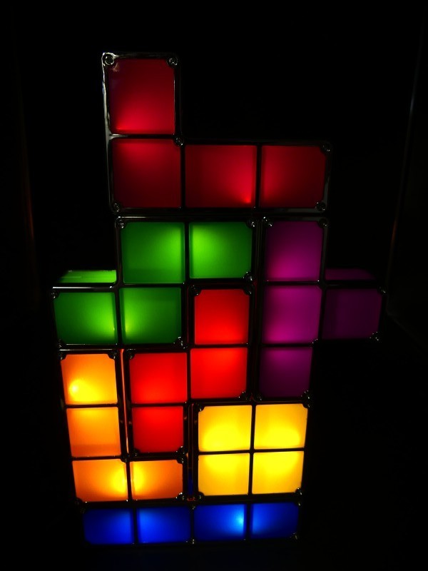 Sfeerlicht Stapelbaar Tetris Tafellamp