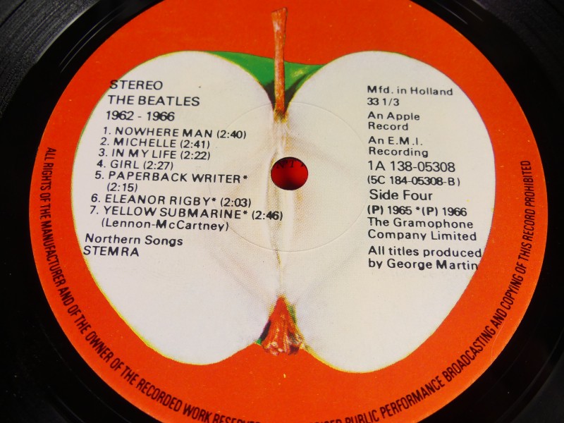 Vintage - 2 dubbelelpees - The Beatles - compilatie - 1973