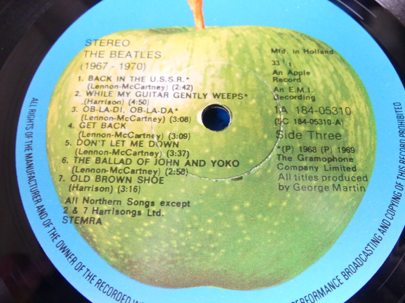 Vintage - 2 dubbelelpees - The Beatles - compilatie - 1973