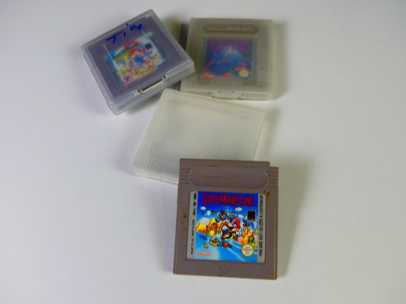 Nintendo Game Boy in doos + 3 spelletjes