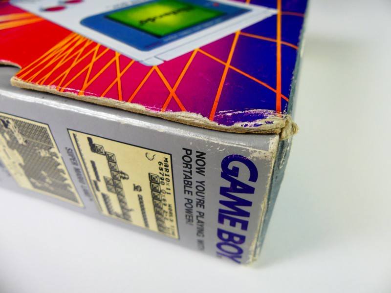 Nintendo Game Boy in doos + 3 spelletjes