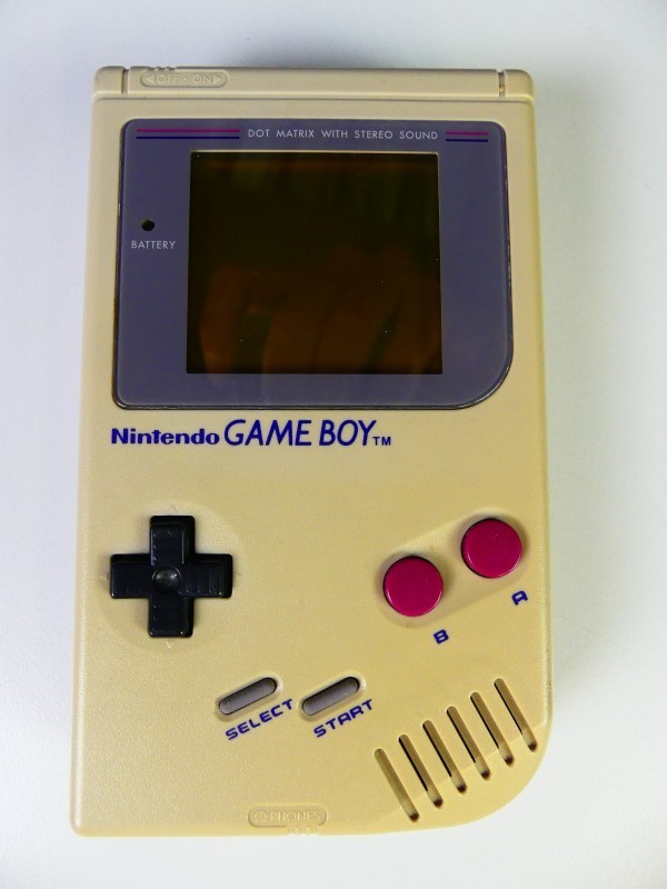 Nintendo Game Boy in doos + 3 spelletjes