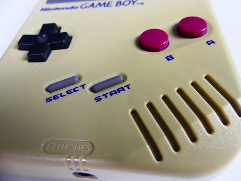 Nintendo Game Boy in doos + 3 spelletjes