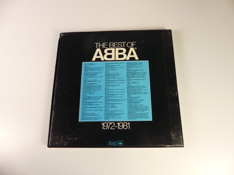 BOX 5x Vinyl ABBA – The Best Of ABBA