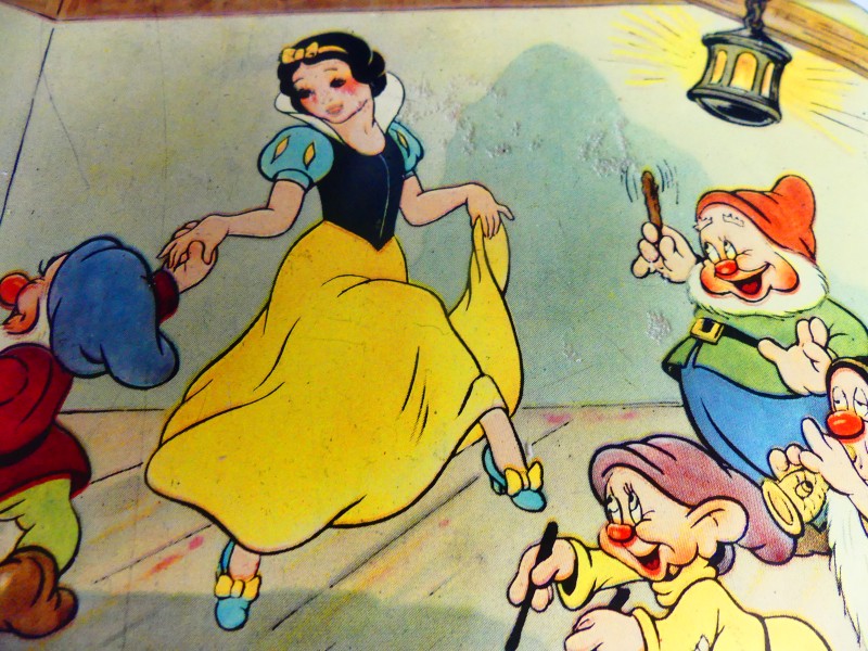 Walt Disney: vintage blikken doos 'Sneeuwwitje en de zeven dwergen'