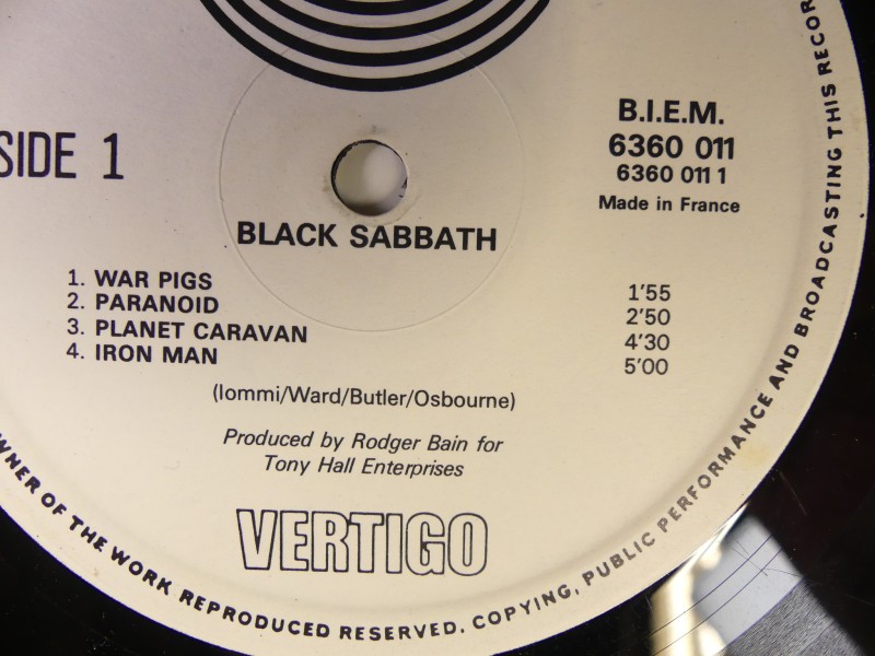 Black Sabbath - Paranoid LP