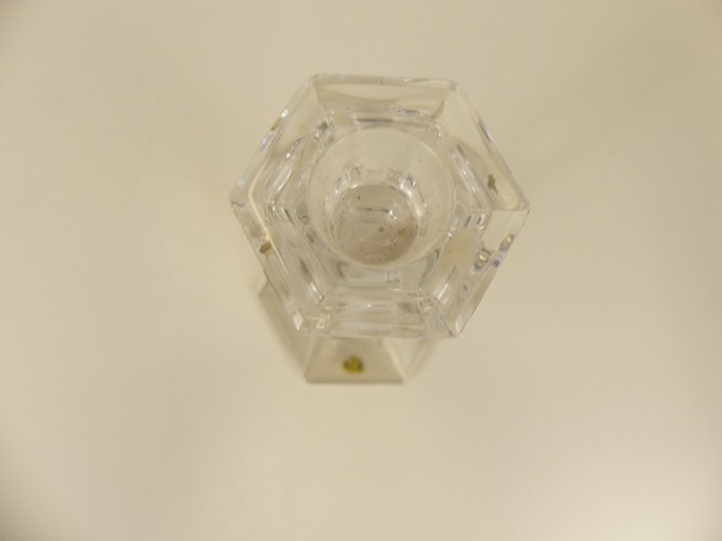 Kristallen kandelaars + asbak - VSL
