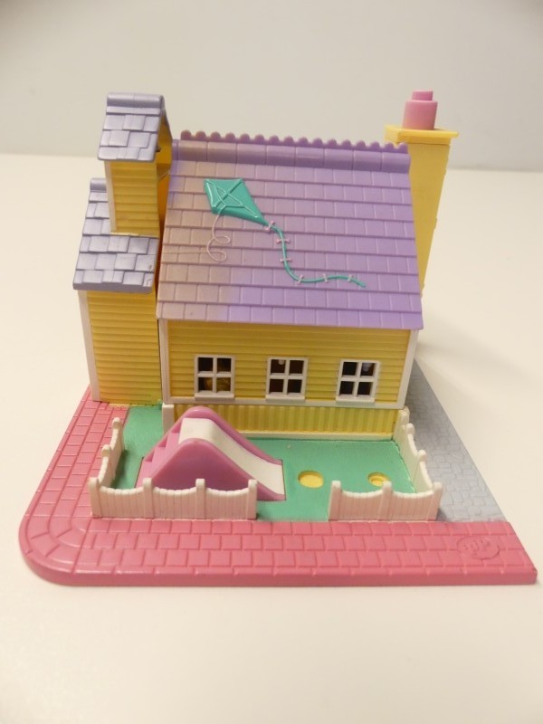 Vintage Polly Pocket Bluebird Huisjes ! jaren '90