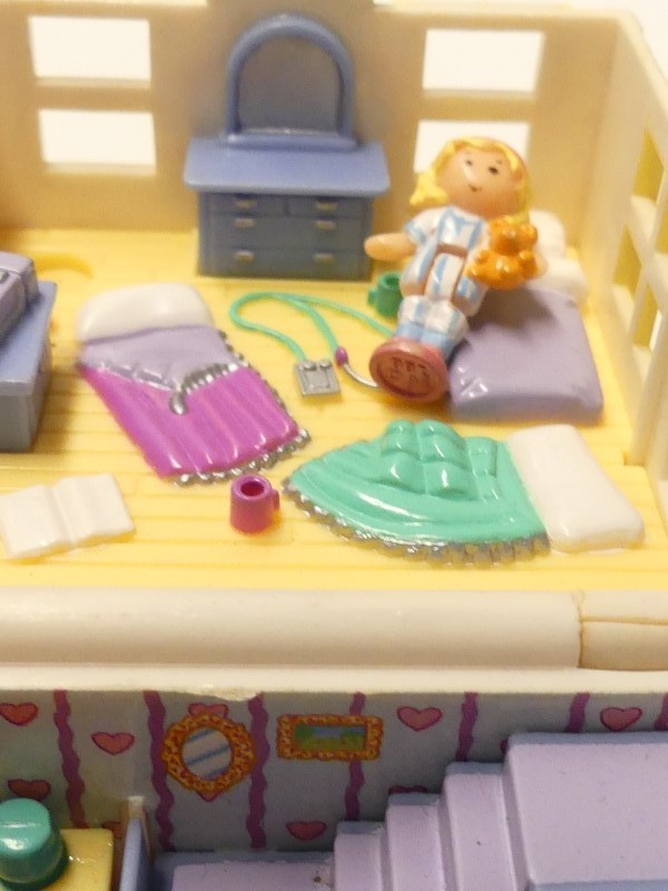 Vintage Polly Pocket Bluebird Huisjes ! jaren '90