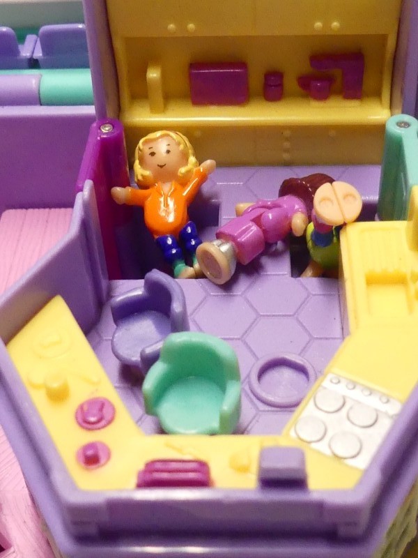 Vintage Polly Pocket Bluebird Huisjes ! jaren '90