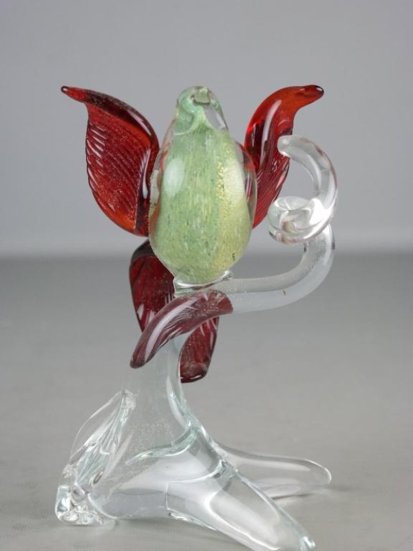 Glazen sculptuur van een vogel - Murano