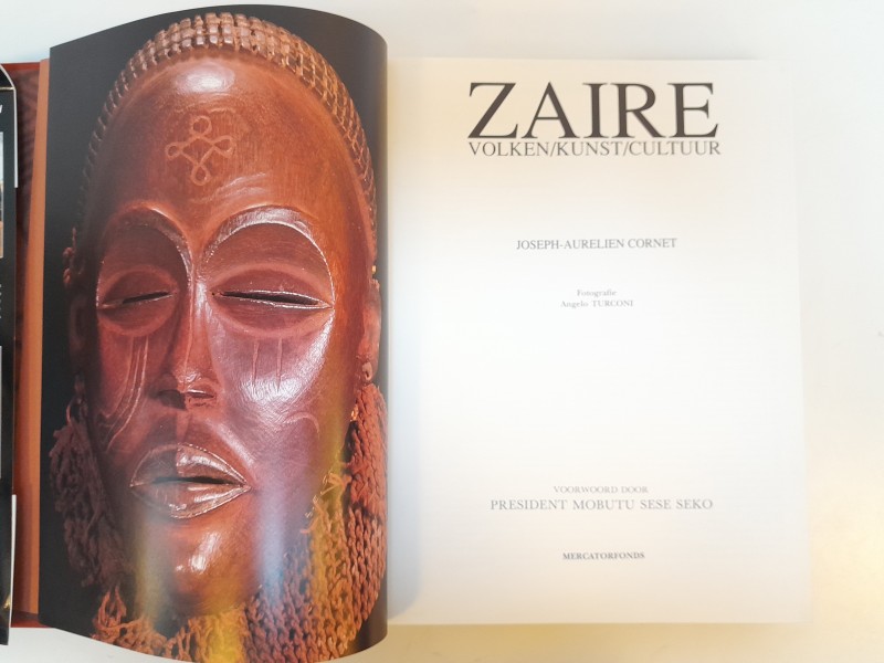 Boek Zaire: Volken / kunst / cultuur