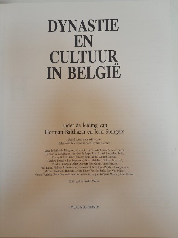 Boek: Dynastie en cultuur in België