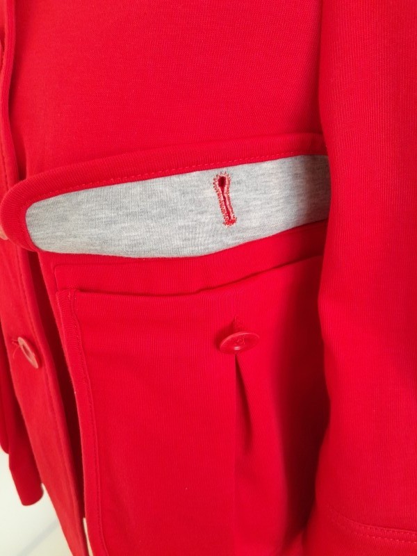 Rood kort vestje van het merk See by Chloé