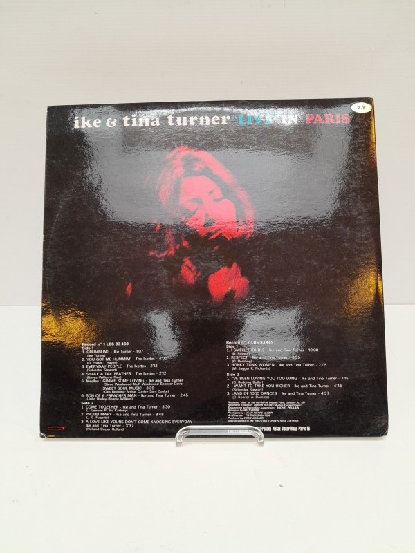 Lp: Ike & Tina Turner - Live in Paris