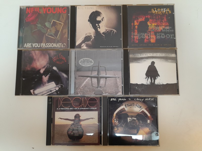 Lot van 8 cd's Neil Young