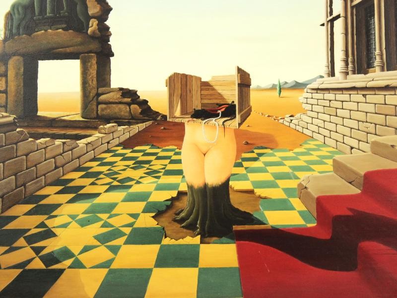 Surrealistisch Werk W. Delvaux