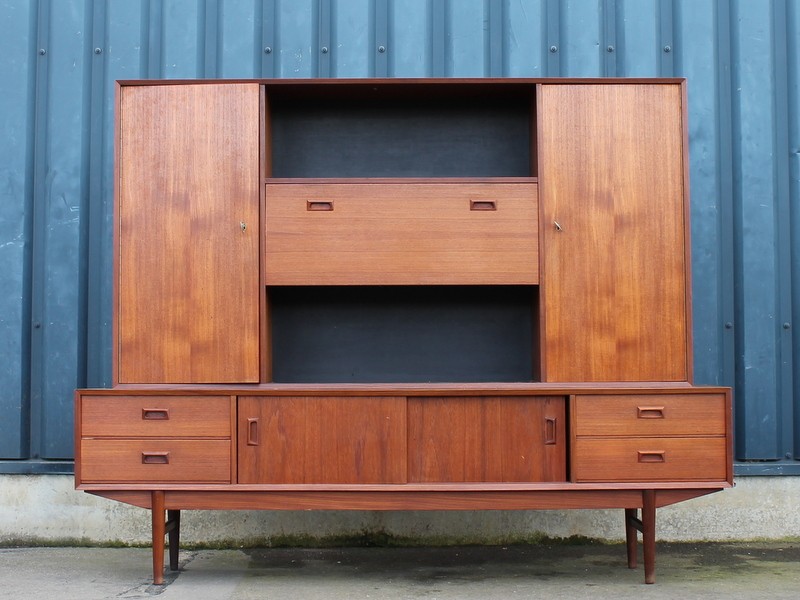 Vintage Teak Highboard