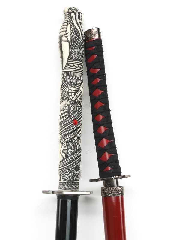 Set van 2 decoratieve Oosterse zwaarden
