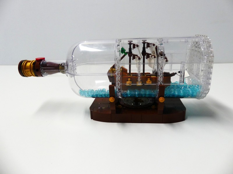 Lego Leviathan - Ship in a Bottle .