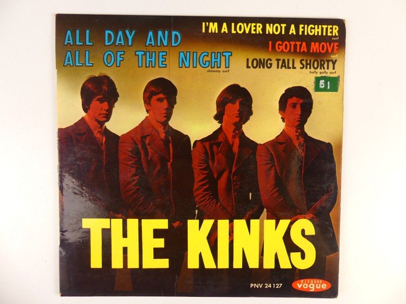 The Kinks 7 inch lot