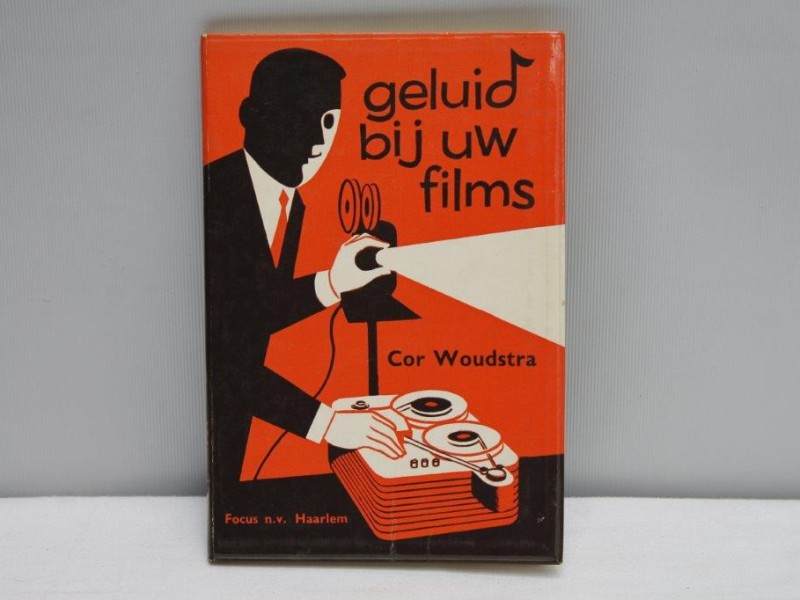 Drie vintage boeken binnen het thema "Film en geluid" (Art. 853)