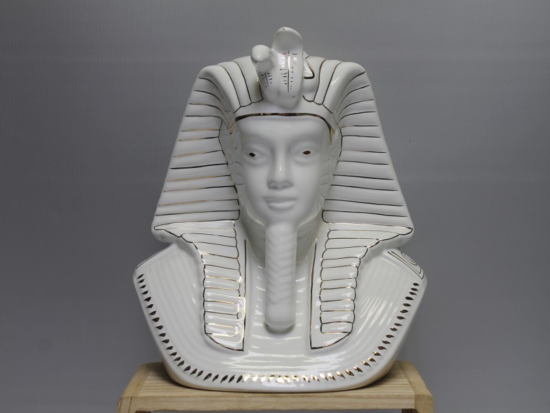 Vintage Egyptisch buste/ornament "Toetanchamon" (Art. 831)