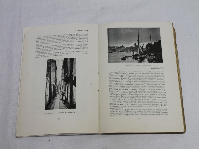 Antiquariaat: Twee toeristische naslagwerken- "Paris en De Great Eastern Railway" (Art. 827)