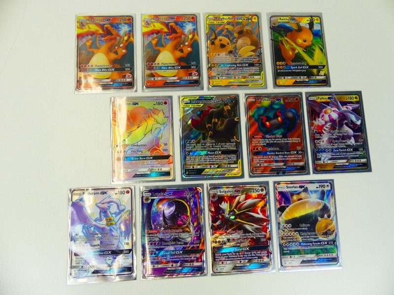 Pokémon GX Holo, full art Cards